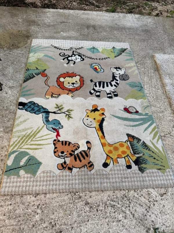 Tapis avant nettoyage à Cuers